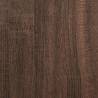 Highboard Brown Oak - 37.5x35x180 cm Engineered Wood Storage