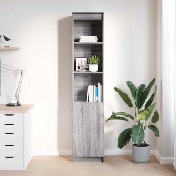 Highboard Grey Sonoma - Stylish Storage Solution | HipoMarket