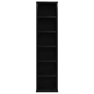 CD Cabinet Black Oak - Stylish Storage Solution | Hipo Market