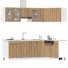 11 Piece Kitchen Cabinet Set | Artisan Oak Engineered Wood