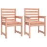 11 Piece Garden Dining Set - Solid Wood Douglas | Hipomarket UK