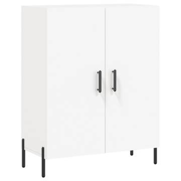 Stylish Highboard White - 69.5x34x180 cm Engineered Wood