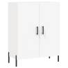 Stylish Highboard White - 69.5x34x180 cm Engineered Wood