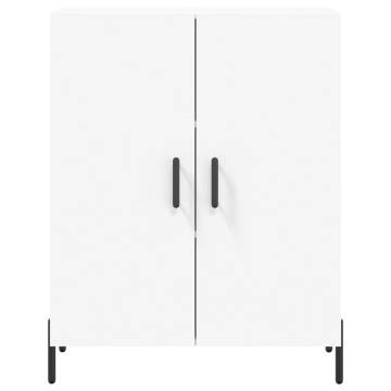 Stylish Highboard White - 69.5x34x180 cm Engineered Wood