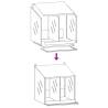 Chicken Nesting Box with 2 Compartments - Galvanized Metal