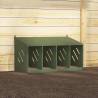 Olive Green Chicken Nesting Box with 4 Compartments