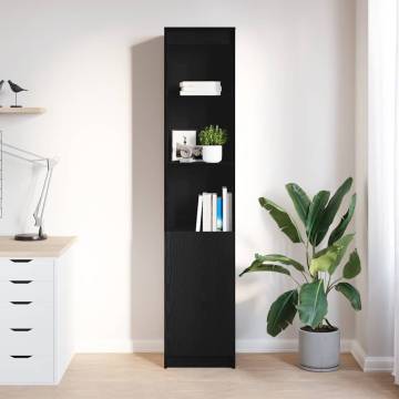 Highboard Black Oak - Stylish Storage Solutions | HipoMarket