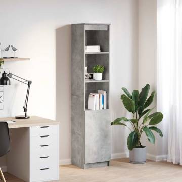 Highboard Concrete Grey - Stylish Storage Solution | HipoMarket