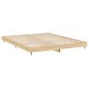 Sonoma Oak Bed Frame 160x200 cm | Durable Engineered Wood