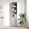 Highboard Concrete Grey - Stylish Storage Solution | HipoMarket