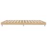 Sonoma Oak Bed Frame 160x200 cm | Durable Engineered Wood