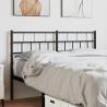  Metal Headboard Black 140 cm Colour black Size 140 cm Quantity in Package 1 