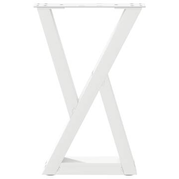 Stylish White Coffee Table Legs - Durable Steel | HipoMarket