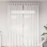  Voile Curtains with Rod Pockets 2 pcs White Colour white Size 140 x 260 cm Quantity in Package 1 Model with rod pockets 