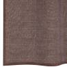 Voile Curtains with Grommets - Brown 140x140 cm | HiPo Market