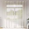  Voile Curtains with Grommets 2 pcs Cream 140x225 cm Colour cream Size 140 x 225 cm Quantity in Package 1 Model with grommets 