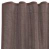 Brown Voile Curtains with Tab Top - 2 pcs | HipoMarket