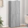  File Cabinet Grey Sonoma 60x32x153 cm Engineered Wood Colour grey sonoma Size 60 x 32 x 153 cm Quantity in Package 1 