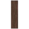 Stylish Brown Oak Wardrobe - 80x50x200 cm | Hipomarket UK