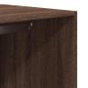 Stylish Brown Oak Wardrobe - 80x50x200 cm | Hipomarket UK