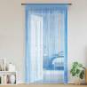  String Curtains 2 pcs Light Blue 140x250 cm Colour light blue Size 140 cm Quantity in Package 2 