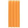 Voile Curtains with Grommets | 2 pcs Orange 140x245 cm