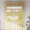  Voile Curtains with Grommets 2 pcs Yellow Colour yellow Size 140 x 300 cm Quantity in Package 1 Model with grommets 