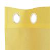 Voile Curtains with Grommets - Yellow 2 pcs | HipoMarket UK