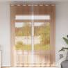  Voile Curtains with Grommets 2 pcs Terracotta Colour terracotta Size 140 x 260 cm Quantity in Package 1 Model with grommets 