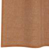 Voile Curtains with Grommets 2 pcs Terracotta - HipoMarket