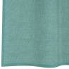 Turquoise Voile Curtains with Grommets - 2 Pcs Set