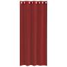 Buy Wine Red Voile Curtains with Grommets - 2 pcs