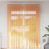  Voile Curtains with Loops 2 pcs Orange 140x260 cm Colour orange Size 140 x 260 cm Quantity in Package 1 Model with loops 