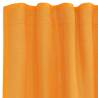 Voile Curtains with Loops 2 pcs Orange 140x260 cm - HipoMarket