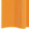 Voile Curtains with Loops 2 pcs Orange 140x260 cm - HipoMarket