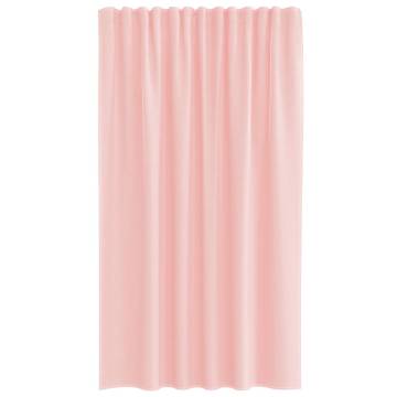 Voile Curtains with Loops - Pink 140x175 cm | Hipomarket UK