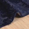 High Pile Navy Shaggy Rug 80x150 cm | Durable & Stylish