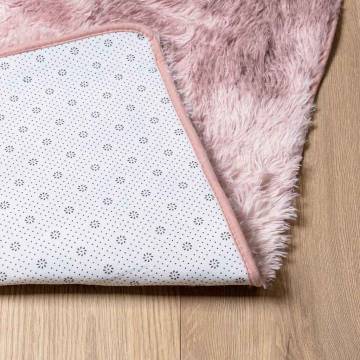 Shaggy Rug High Pile Dusty Pink 120x170 cm - Hipomarket