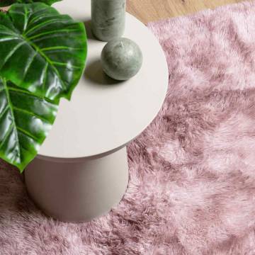 Shaggy Rug High Pile Dusty Pink 120x170 cm - Hipomarket