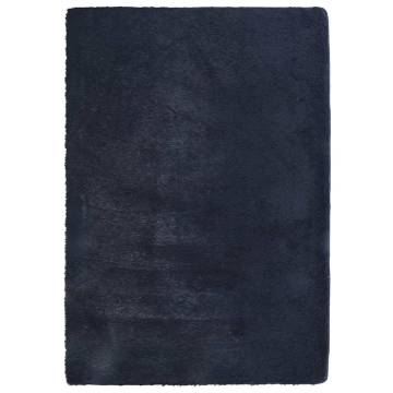 Shaggy Rug High Pile Navy 120x170 cm - Stylish & Durable