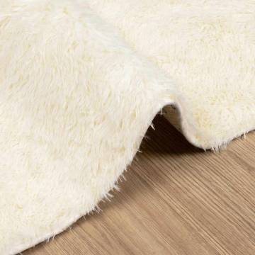 Shaggy Rug High Pile Cream 130x200 cm - Hipo Market