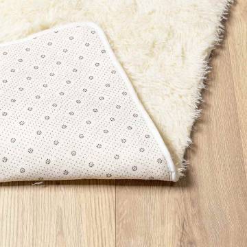 Shaggy Rug High Pile Cream 130x200 cm - Hipo Market