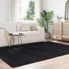 Shaggy High Pile Black Rug 160x230 cm - Durable & Stylish