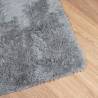 Shaggy Rug High Pile Silver Grey 160x230 cm - Hipomarket