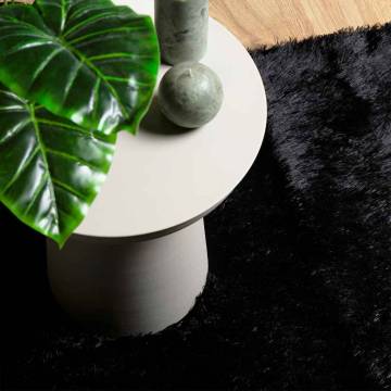 Shaggy Rug High Pile Black 200x290 cm - Stylish & Durable