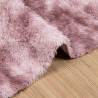 Shaggy Rug High Pile Dusty Pink 160x160 cm - Stylish Comfort