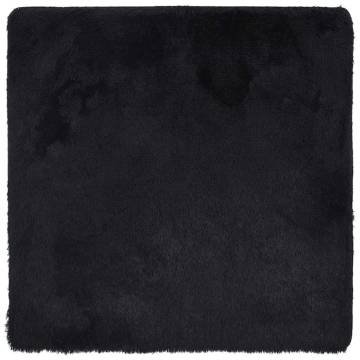 Shaggy Rug High Pile Black 200x200 cm - Elegant & Durable