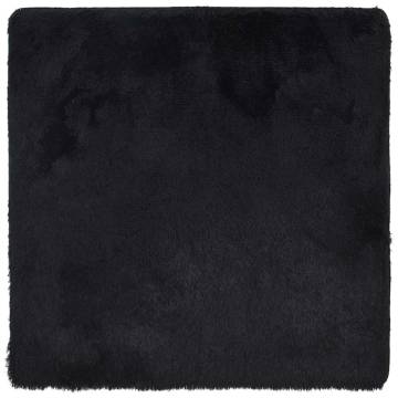 Shaggy Rug High Pile Black 240x240 cm - Stylish & Durable