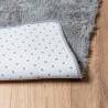 Shaggy Rug High Pile Silver Grey 240x240 cm - Buy Online