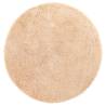 Shaggy Rug High Pile Beige 120x120 cm - Stylish Comfort